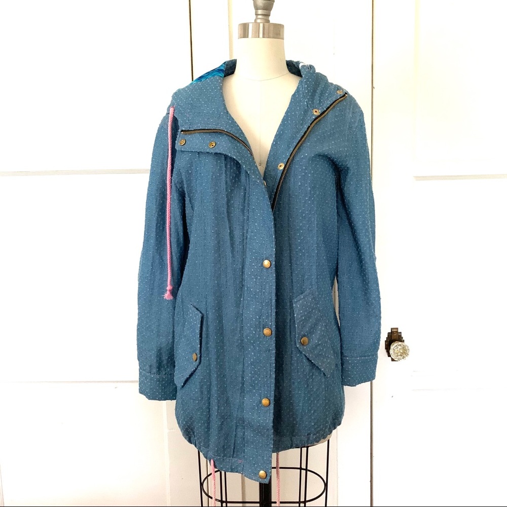 NWT Whitney Eve Spring Chambray Jacket